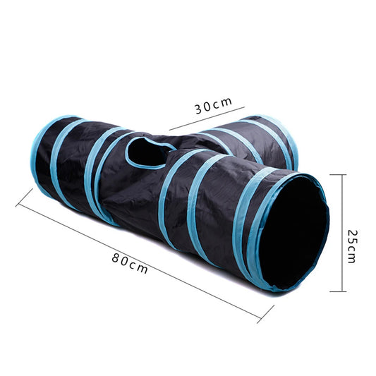 Holes Cat Tunnel Tube Funny Kitten Toys Foldable Toys For Cat I