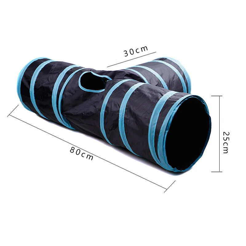 Holes Cat Tunnel Tube Funny Kitten Toys Foldable Toys For Cat I
