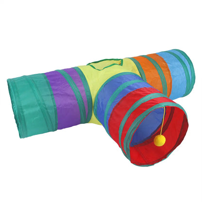 Holes Cat Tunnel Tube Funny Kitten Toys Foldable Toys For Cat I