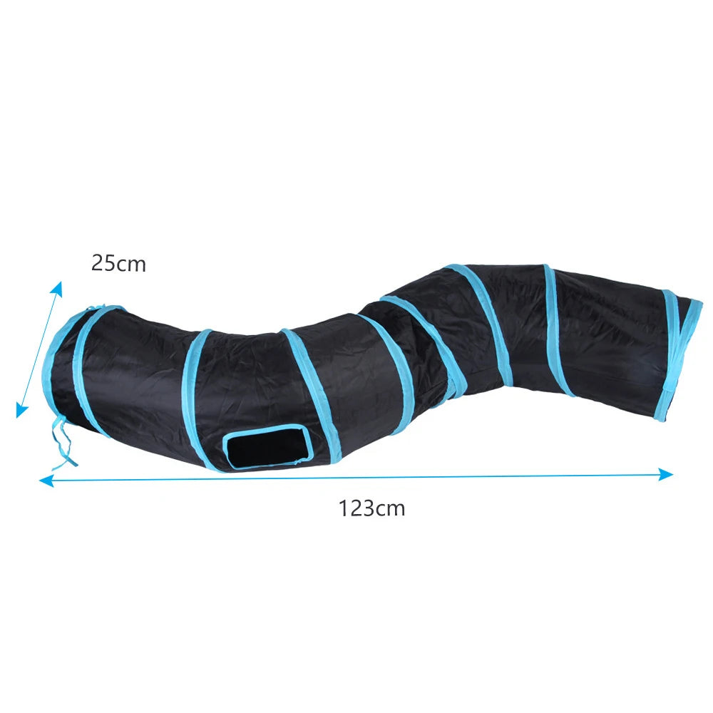 Holes Cat Tunnel Tube Funny Kitten Toys Foldable Toys For Cat I
