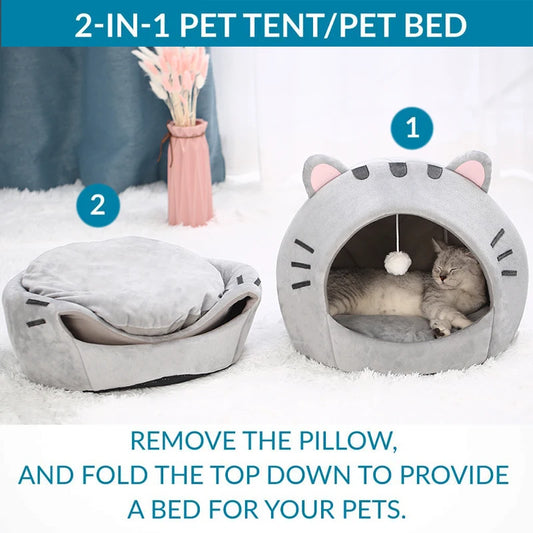 Snuggle Dome™ – The Purr-fect Hideaway for Your Fur Baby!