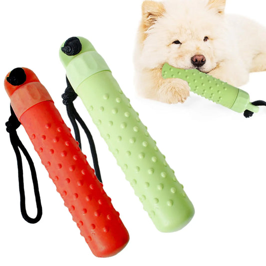 Floating Dog Fetch & Chew Toy – Water-Resistant Training Bumper