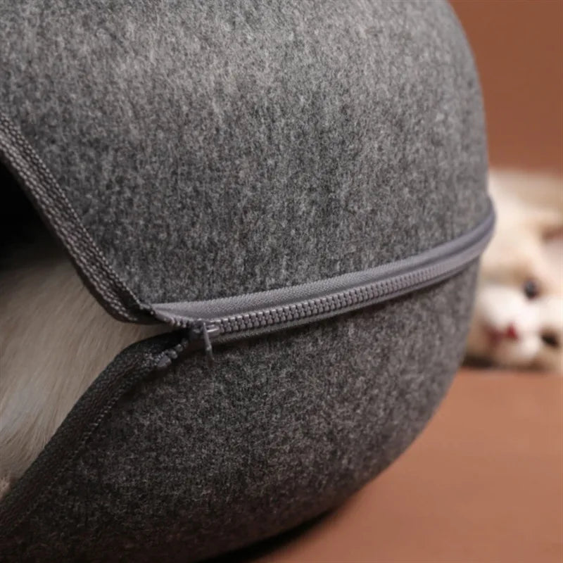 Cozy Cat Pod Duo – Lounge & Hideout in One!