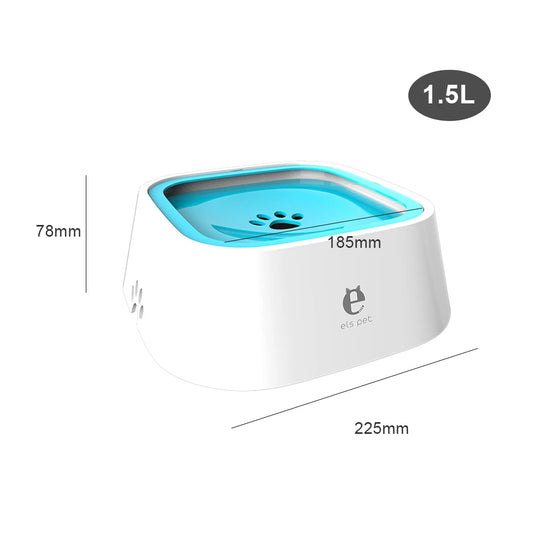 1.5L Dog and cat ABS Plastic Drinking Water Floating Bowl
