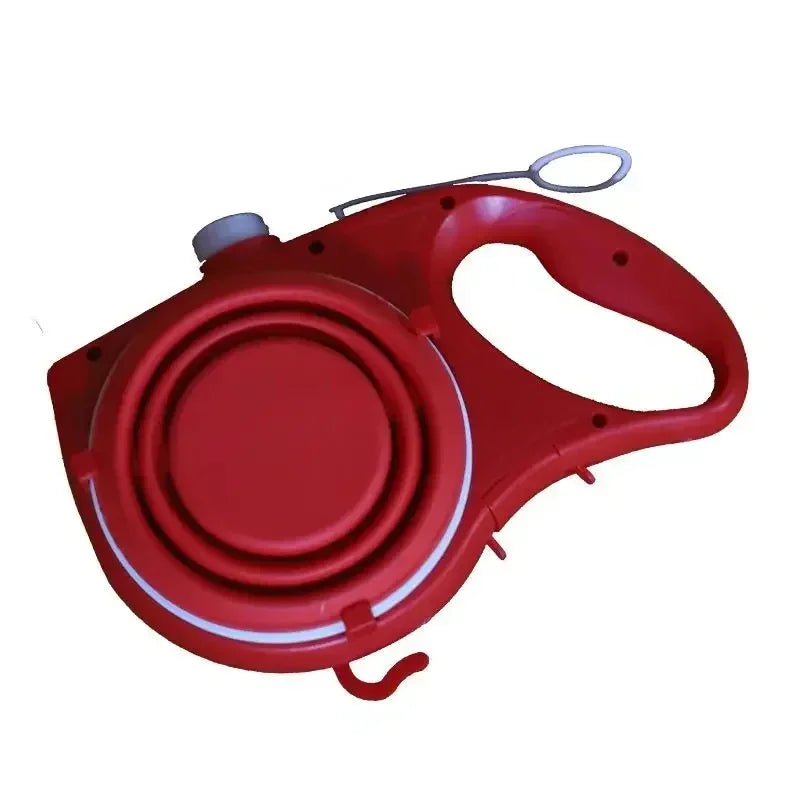 4 In 1 Retractable Kettle Dog Leash