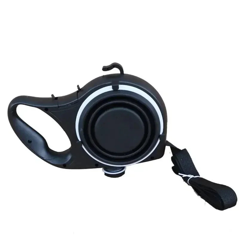4 In 1 Retractable Kettle Dog Leash