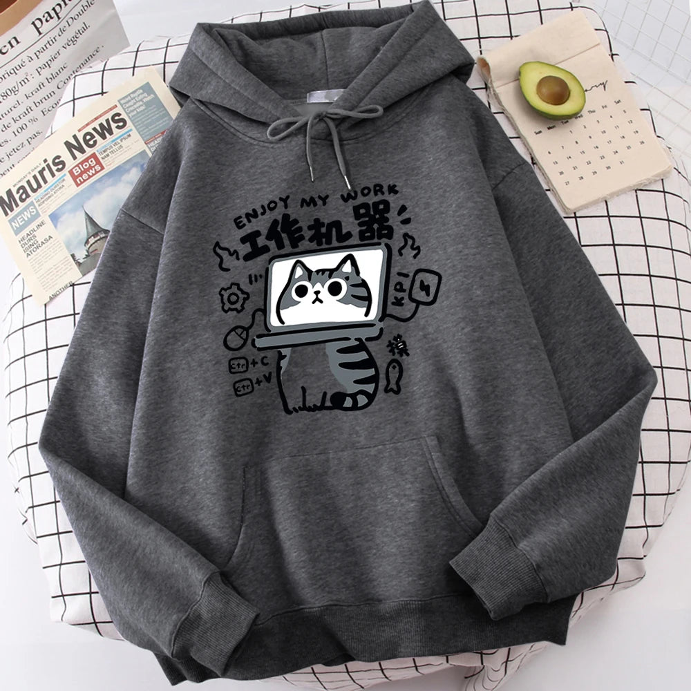 Purrfectly Cozy Cat Hoodie