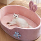 Fluffy Bunny Pet Bed – Soft, Cute & Cozy!