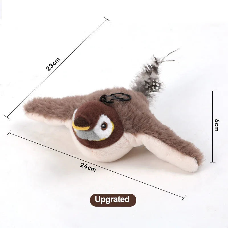 Flying Bird Cat Toy Interactive Cat