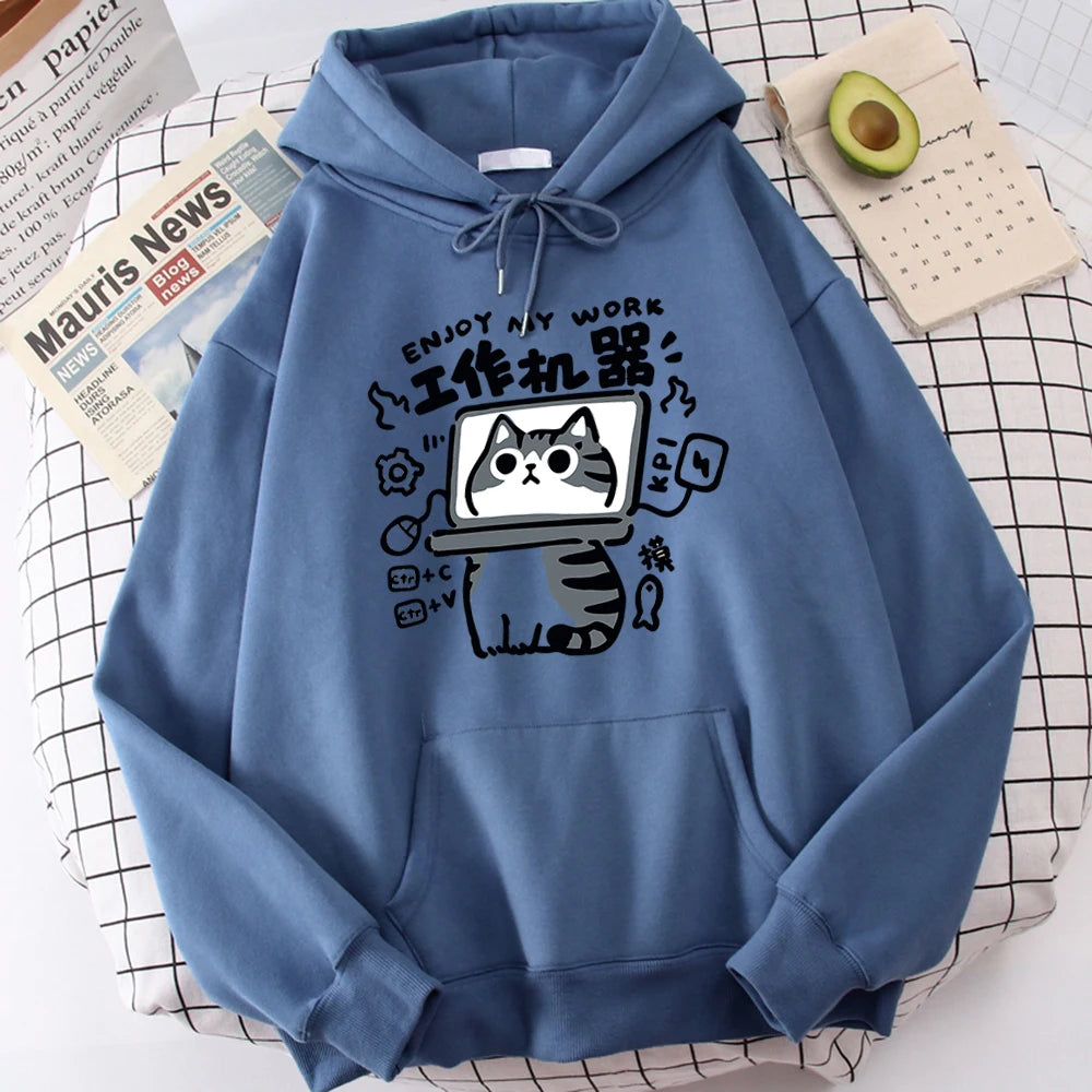 Purrfectly Cozy Cat Hoodie