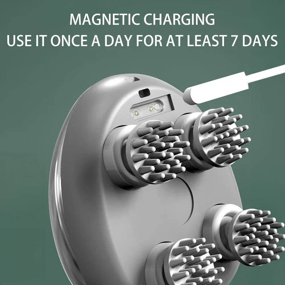 Waterproof Electric Head Massager Wireless