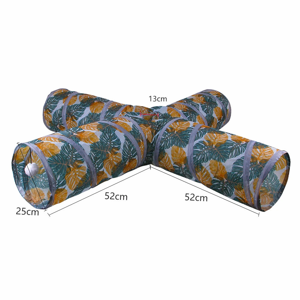 Holes Cat Tunnel Tube Funny Kitten Toys Foldable Toys For Cat I