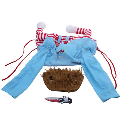 Chucky Dog Halloween Costume Fashion Funny
