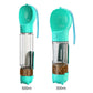 3 in1 Dog Water Bottle Food Feeder