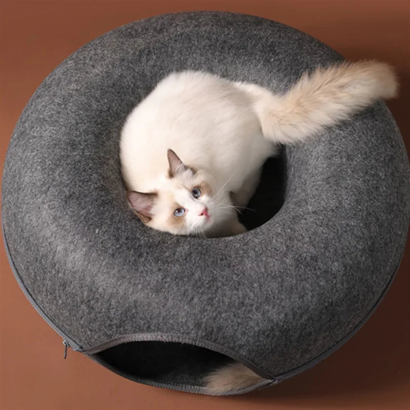 Cozy Cat Pod Duo – Lounge & Hideout in One!
