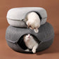Cozy Cat Pod Duo – Lounge & Hideout in One!