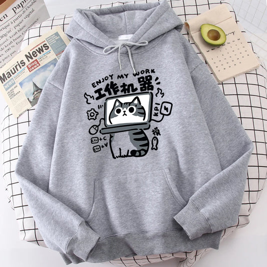 Purrfectly Cozy Cat Hoodie
