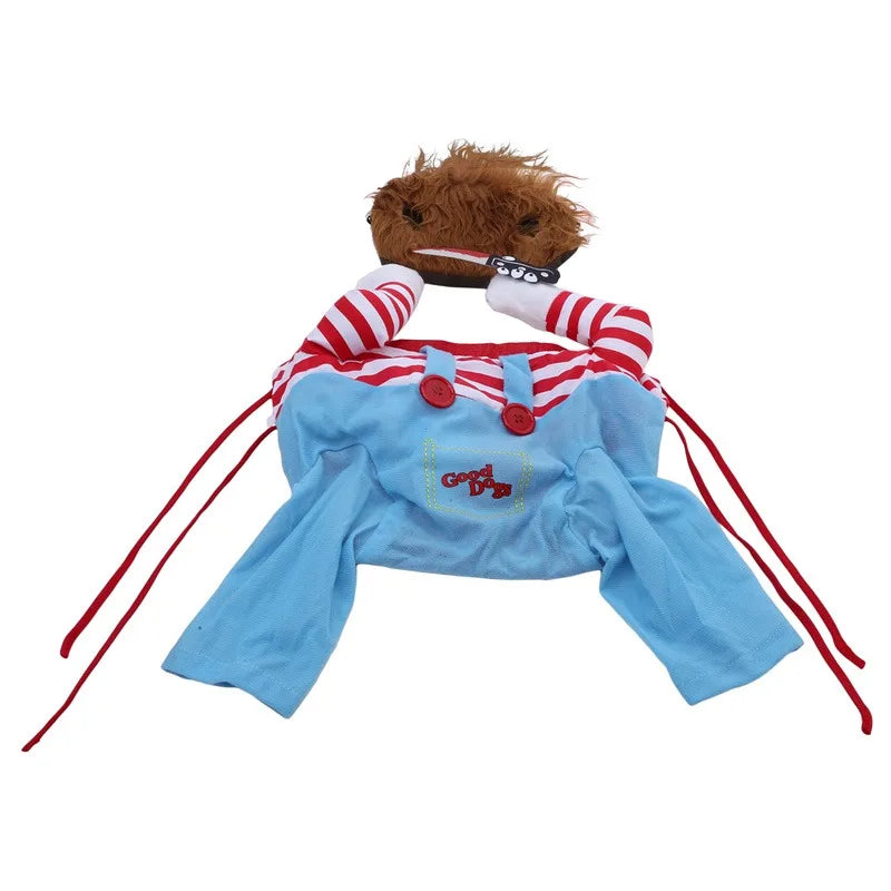 Chucky Dog Halloween Costume Fashion Funny