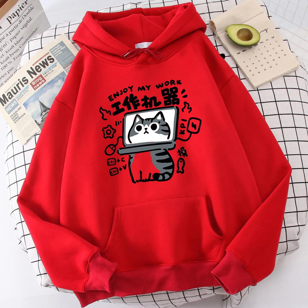 Purrfectly Cozy Cat Hoodie