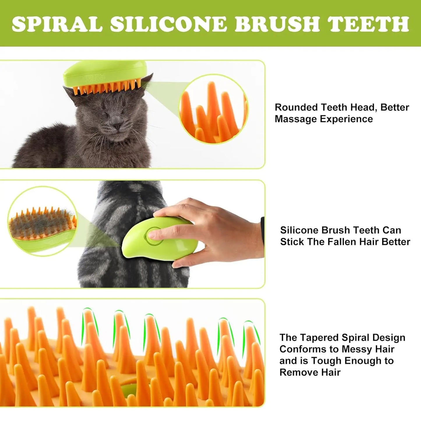 Meet the FurWhirl™ Spiral Brush – Massage